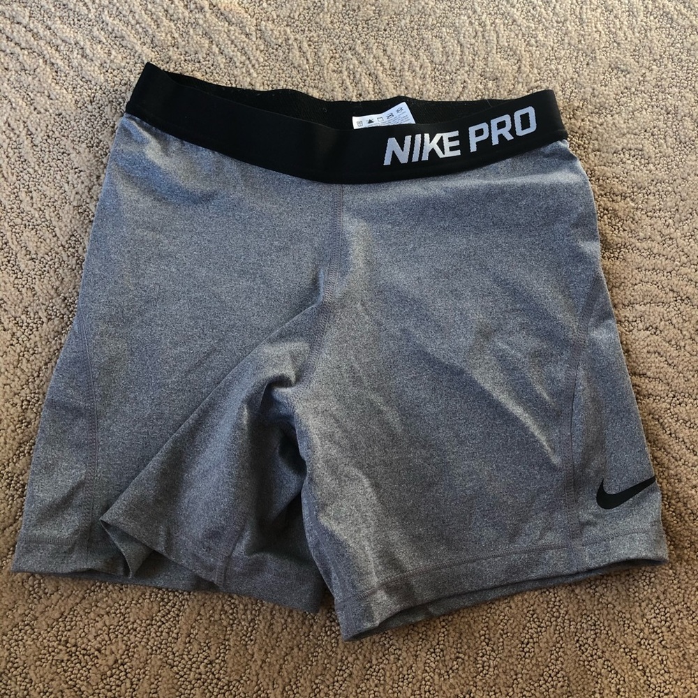 Grey Nike Pro Spandex